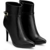 image:imageAllegra K Womens Pointed Toe Buckle Strap Stiletto Heels Ankle BootsBlack