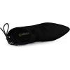 image:imageAllegra K Womens Pointed Toe Drawstring Pull on Block Heel Ankle BootsBlack