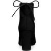 image:imageAllegra K Womens Pointed Toe Drawstring Pull on Block Heel Ankle BootsBlack