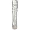 image:imageAllegra K Womens Pointed Toe Slouch Stiletto Heels Knee High BootsSilver