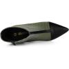 image:imageAllegra K Womens Pointed Toe Stiletto Heels Houndstooth Ankle BootiesGreen Black