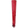 image:imageAllegra K Womens Pointed Toe Stiletto Heels Over The Knee High BootsRed