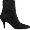 image:imageAllegra K Womens Pointy Toe Slouch Back Zipper Stiletto Heel Ankle BootsBlack