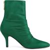 image:imageAllegra K Womens Pointy Toe Slouch Back Zipper Stiletto Heel Ankle BootsEmerald Green