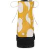 image:imageAllegra K Womens Polka Dots Platform Zipper Lace Up Combat Disco BootsYellow White