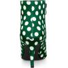 image:imageAllegra K Womens Polka Dots Pointed Toe Stiletto Heel Satin Ankle BootsDark Green
