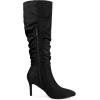 image:imageAllegra K Womens Slouch Pointed Toe Stiletto Heel Knee High BootsBlack