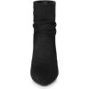 image:imageAllegra K Womens Slouch Pointy Toe Sock Boots Stiletto Heels Ankle BootsBlack