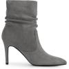image:imageAllegra K Womens Slouch Pointy Toe Sock Boots Stiletto Heels Ankle BootsGrey