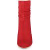 image:imageAllegra K Womens Slouch Pointy Toe Sock Boots Stiletto Heels Ankle BootsRed