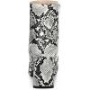 image:imageAllegra K Womens Snakeskin Print Boots Halloween Costumes Chunky High Heels Ankle BootsBlack White