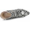 image:imageAllegra K Womens Snakeskin Print Boots Halloween Costumes Chunky High Heels Ankle BootsBlack White
