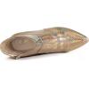 image:imageAllegra K Womens Snakeskin Print Boots Halloween Costumes Chunky High Heels Ankle BootsRose Gold