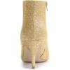 image:imageAllegra K Womens Sparkly Pointed Toe Stiletto Heel Ankle BootsGold