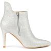 image:imageAllegra K Womens Sparkly Pointed Toe Stiletto Heel Ankle BootsSilver
