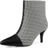 Black Houndstooth