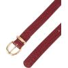 image:imageAllegra K Alligator Embossed Belts Leather Waist Alloy Pin Buckle Belt for WomenRed