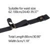 image:imageAllegra K Invisible Elastic Belt for Women Belts Snap Button Belts for Jeans Pants No BuckleBlack