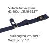 image:imageAllegra K Invisible Elastic Belt for Women Belts Snap Button Belts for Jeans Pants No BuckleNavy Blue