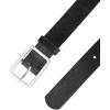 image:imageAllegra K Ladies Skinny Belts PU Casual Shiny Waist Belt for Dress Jeans Single Pin BuckleBlack