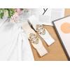 image:imageAllegra K Lady 236 Width Elastic Belts Faux Leather Opal Beaded Rhinestone Inlaid Stretchy Cinch Waistband for DressCamel