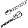 image:imageAllegra K Rhinestone Belt for Women Sparkle Chain Plus Size Waist Belt for Jeans Tunic DressesBlack Silver