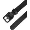 image:imageAllegra K Thin Waist Belts for Women Rectangle Pin Buckle Skinny Leather Belt for Pants DressBlack