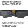 image:imageAllegra K Women Wide Elastic Waist Belts Bow Knot Belts Snap ButtonNavy Blue