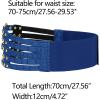 image:imageAllegra K Womens Elastic Wide Waist Belt Vintage Stretchy Belts for DressesBlue