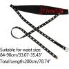 image:imageAllegra K Womens Vintage Wide Waist Belt for Dresses Faux Leather Waistband Metal BuckleBlack
