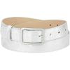 image:imageAllegra K Ladies Skinny Belts PU Casual Shiny Waist Belt for Dress Jeans Single Pin BuckleSilver