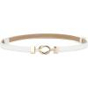 White-round Buckle
