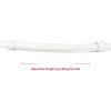 image:imageuxcell Metal Buckle Adjustable Thin High Waist Belt for WomenWhitedouble Round Buckle