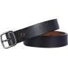 image:imageuxcell Women Casual Leather Belt Fashionable Stylish Vintage Width 1Black