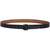image:imageuxcell Women Casual Leather Belt Fashionable Stylish Vintage Width 1Black