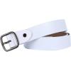 image:imageuxcell Women Casual Leather Belt Fashionable Stylish Vintage Width 1White