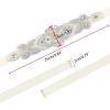 image:imageuxcell Women Rhinestone Bead Decor Satin Ribbon Wedding BeltBeige