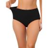 image:imageAllegra K Womens Cotton High Waist Available in Plus Size Tummy Control UnderwearBlack