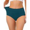 image:imageAllegra K Womens Cotton High Waist Available in Plus Size Tummy Control UnderwearDark Blue