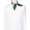 image:imageAllegra K 70cm Women Stripe Print Square Scarves Kerchief Neck Scarf Neckerchief HeadbandDark Green