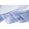 image:imageAllegra K 70cm Women Stripe Print Square Scarves Kerchief Neck Scarf Neckerchief HeadbandLight Blue
