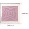 image:imageAllegra K 70cm Women Stripe Print Square Scarves Kerchief Neck Scarf Neckerchief HeadbandRed