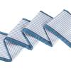 image:imageAllegra K Skinny Scarves Stripe Neck Wraps for Women Fasion Neckerchief Ribbon HairbandBlue