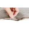 image:imageAllegra K Skinny Scarves Stripe Neck Wraps for Women Fasion Neckerchief Ribbon HairbandChampaign Gold