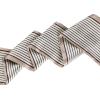 image:imageAllegra K Skinny Scarves Stripe Neck Wraps for Women Fasion Neckerchief Ribbon HairbandChampaign Gold