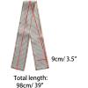 image:imageAllegra K Skinny Scarves Stripe Neck Wraps for Women Fasion Neckerchief Ribbon HairbandChampaign Gold