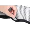 image:imageAllegra K Skinny Scarves Stripe Neck Wraps for Women Fasion Neckerchief Ribbon HairbandWhite