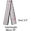 image:imageAllegra K Skinny Scarves Stripe Neck Wraps for Women Fasion Neckerchief Ribbon HairbandWhite