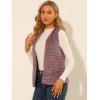 image:imageAllegra K Womens Fashion Faux Fur Vest Casual Sleeveless Fluffy Open Front Jacket