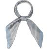 image:imageAllegra K 70cm Women Stripe Print Square Scarves Kerchief Neck Scarf Neckerchief HeadbandGray